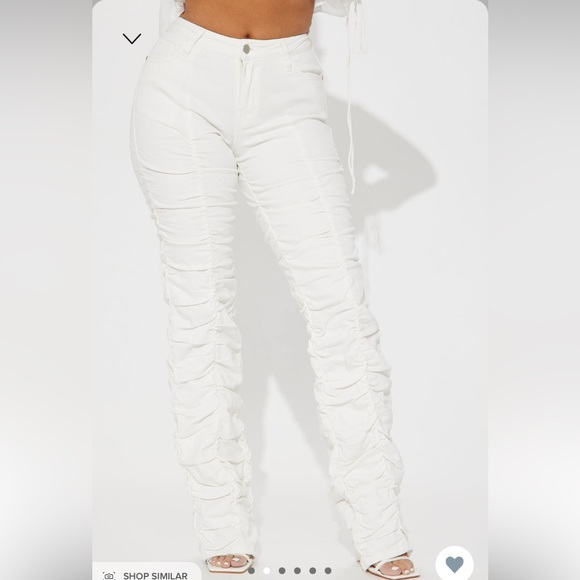 🖤 Fashion Nova Stacked Jeans 🖤 - Picture 5 of 5